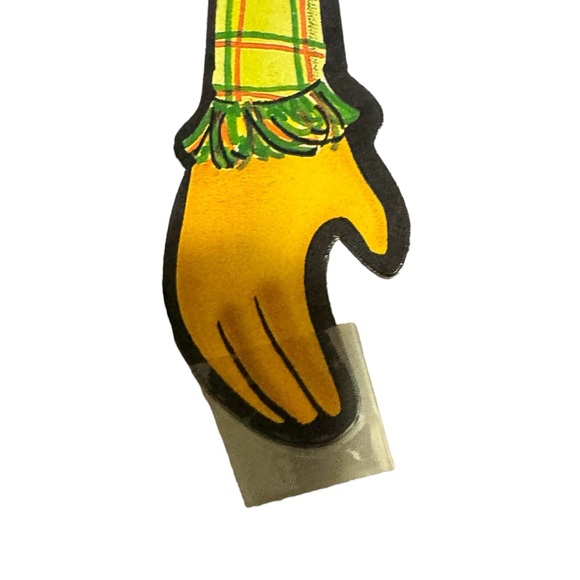 Vintage Halloween Pumpkin Jack O Lantern Scarecrow Jointed Die Cuts 22”-24” Lot - Picture 4 of 11